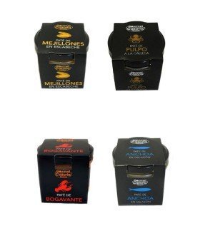 Surtido de patés Gourmet Cazorla Premium 110 g (4 uds)