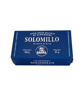 Solomillo de atún rojo salvaje de almadraba en aceite de oliva Gadira 120 g