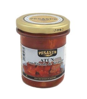Fritada de atún con verduras Pesasur 195 g
